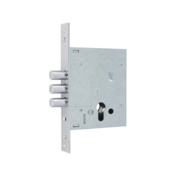 Корпус цилиндрового замка DOORLOCK 9257С/60мм хромированный